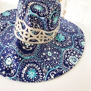 Trina Turk, Shade Hat Moroccan Mosaic